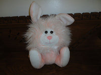 24K Mighty Star CHET Bunny Rabbit Peach Plush Toy 8 Inch 7464 Vintage 1991