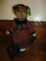 Bearington Bear Gigi & Fifi Black French Poodle 13 inch w story book tags