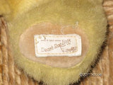 Dean's Rag Book UK Exclusive Yellow Mohair Bear " Roo "