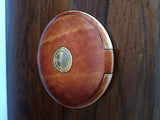 Vintage Compact Case with Two Mirrors