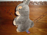 TRUDI ITALY Cute Rare Stuffed BUNNY RABBIT