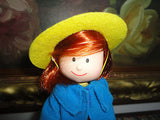 Eden Toys 1996 Madeleine Doll 7 inch Madeline