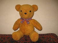 Vintage Dutch OOAK Adrie Teddy Bear 17 inch Handmade 1992