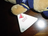 Dakin Wardair Pilot Bear Beige Plush 7.5 inches 80-0053 Outfit All Tags 1987