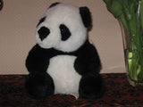 A-One Plush Toys TCC Continuity Holland PANDA Bear 9 Inch Black White Soft Plush