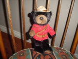 Stuffed Animal House RCMP Sergeant Blackbeary Bear