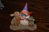 Rien Poortvliet Classic David the Gnome LIVING TOGETHER Forest Statue Mom & Baby