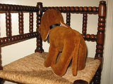 Merrythought UK 1970's Vintage PLUTO DOG Wood fiber Filled 14 Inch