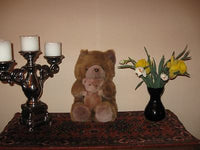 Dutch Holland Vintage Mom & Baby Teddy Bear