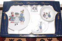 Original Kathe Kruse Reutter Porcelain Dishes Set New in Box Germany