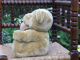 Metro UK Thirsk Beige Bear With Tartan Bow Gold Label