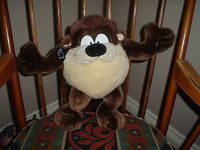 Applause Warner Bros TAZ Tasmanian Devil Stuffed Plush Toy 13 Inch 29384 1996