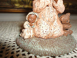 Holcombe 103 FAITH All God's Children Figurine God is Love Girl Doll Bear 1992