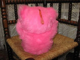 Vintage Nicky Toy Holland Pink Teddy Bear