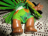 Vintage Hong Kong Hawaiian Hula Doll Moody Cuties Poseable 6 inch
