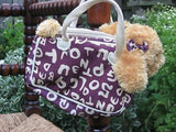 Vintage Dutch Holland Puppy Dog Purse
