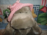 Pawsenclaws & Co HIPPO Handstuffed Plush 16 inch