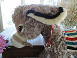 Antique Merrythought Mohair Pablo Donkey Holt Renfrew 19 Inch 1960s