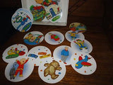 Caillou Storytime Game 72 Picture Discs 2003