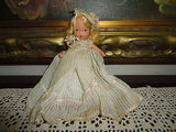 Antique 1936-48 Nancy Ann Storybook Bisque Doll 5" Jointed Arms & Legs Blonde