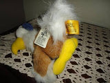 24K Mighty Star 1989 Eagle Stuffed Plush Fowl-Ups Helen Timothy 7 Inch 5220 New