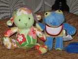 Set of 3 Dutch & UK Baby Toys Lamb - Komodo Dragon - Crab