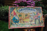 Rien Poortvliet David the Gnome House KABOUTERHUIS Cardboard Building Boards VTG