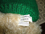Ganz 1998 EATON Bear 17 inch Christmas Teddy in Knitted Sweater CH2257 Retired