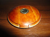 Vintage Compact Case with Two Mirrors
