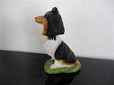 Swibco Illinois Bobble Head Sitting COLLIE DOG 7 inch Resin BHD-33