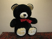 Woodland Bear Co UK 19 Inch Black Teddy Bear No Tags