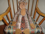 Monkey Stuffed Plush Large Jumbo 28" Dangling Toy Rare