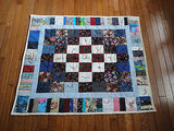 Patchwork QUILT Handcrafted Canada Lutheran Church 35 x 41 inch NEW GORGEOUS !