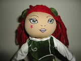 Childrens Place Stuffed Irish DOLL Velvet Dress 13 in.