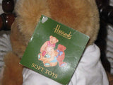 Harrods Soft Toys Teddy Bear White London T-Shirt 9 inch