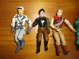 GI Joe Action Figures Mixed Lot 5 Hasbro 3.5 inch Assorted Characters Mixed E