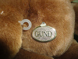 GUND Tender Teddy Karitas Bear Brown 14 inch 1983