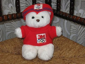 Dutch Olympic Mascot Bear 3M Albertville 1992 Rare