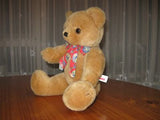 Vroom & Dreesmann Holland Christmas Brown Jointed Teddy Bear 15 inch