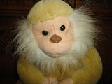 Ganz 1995 CHEEKIE MONKEY Yellow Plush Animal P1544 Rare Retired 11 inch