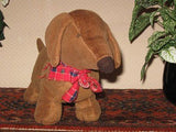 Vintage Kaeminga Holland Dachshund Dog w Voicebox Barking Toy