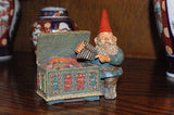 Rien Poortvliet Classic David the Gnome Statue Max with Chest No Markings