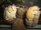 Brown Humpback Bear One of a Kind Artist Vera McIlrath Ohio USA 13 inch