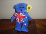 Australia Kids BK G'Day Aussie Bear 2001 ALL Tags