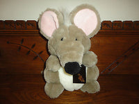 Mighty Star 24K Polar Puff KATRINA MOUSE Stuffed Toy 1992 New with Tags 4146