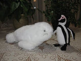 Lot of 2 Dutch Edison Penguin & Baby Dump Seal