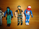 GI Joe Action Figures Mixed Lot 5 Hasbro 3.5 inch Assorted Characters Mixed B