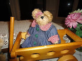 Boyds Bear Lot of 2 Boy And Girl Teddy Bear Retired