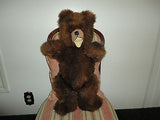 Hermann Germany Vintage Zotty Bear 2Ft LARGEST SIZE 23.6 Inch Working Squeaker
