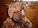 Aurora World Brown Teddy Bear Long Fiber Plush 10 inch Sitting Handmade